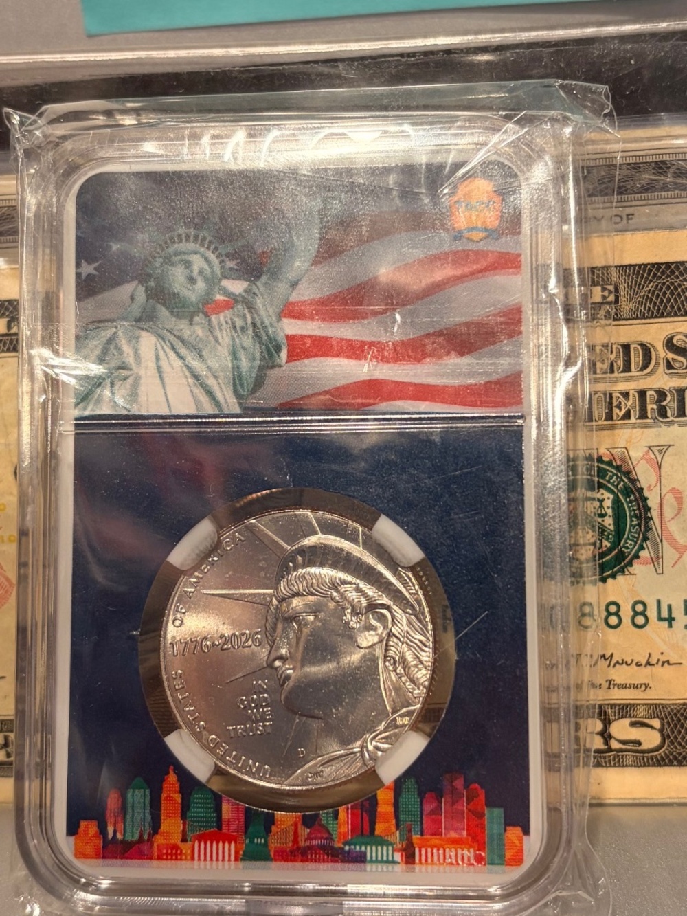Liberty 2026 D Semiquincentennial Half Dollar - 1 Coin in Plastic #206337478967